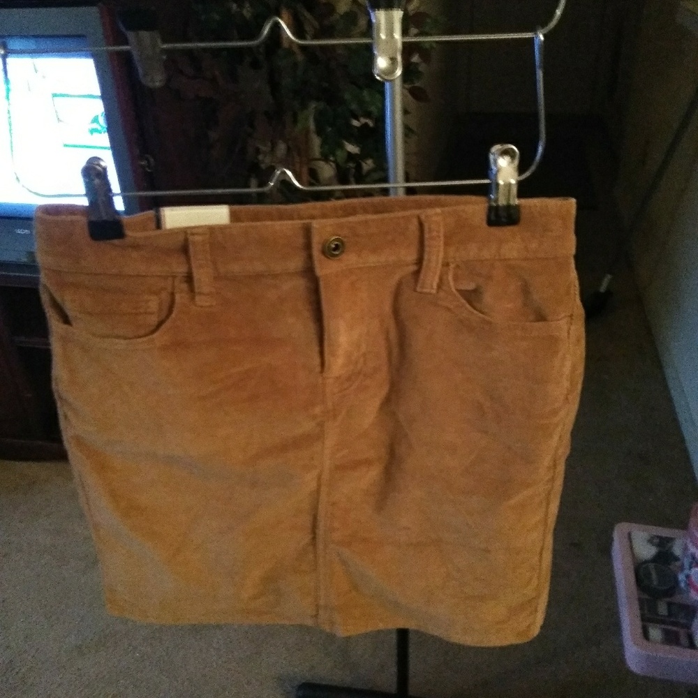 Corduroy skirt